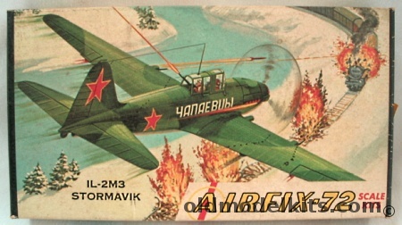 Airfix 1/72 IL-2M3 Stormovik - Craftmaster Issue, 12-49 plastic model kit